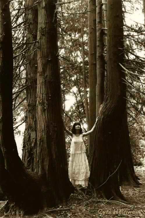 "Lady in the Woods" Photograph by Cyril Helnwein