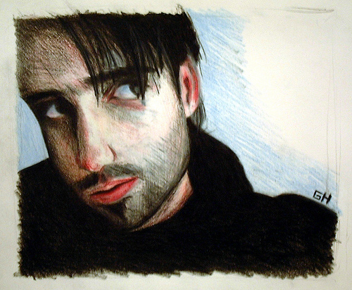 Self Portrait (2004) - Drawing By River Hunt